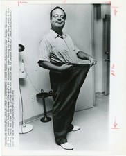 Jackie Gleason - Vintage Original AP Wire Photograph
