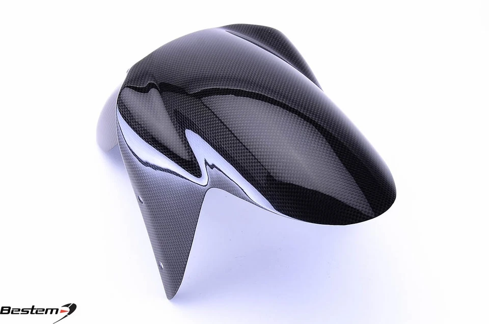 Guardabarros delantero Triumph Speed Triple 1050 2002-2010 100 % fibra de carbono Foto 2 de 4