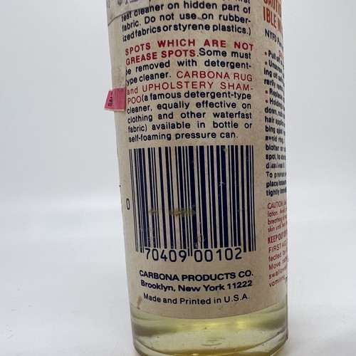 Carbona n. 10 speciale rimozione macchie con applicatore superiore 4 oz prop made in USA - Foto 3 di 5