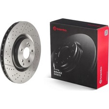 2x Brembo 09.D339.11 Bremsscheibe für MERCEDES BENZ GLC AMG GT X253 C253 X290
