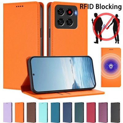 Handyhülle für ZTE Blade A35 A55 A75 A53 A73 A76 V70 Flipcover Bookcase Hülle