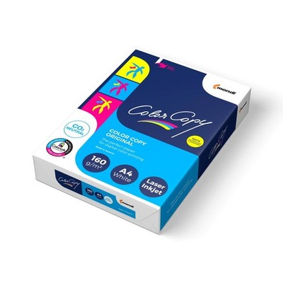 Mondi Color Copy A4 160 g/m² Kopierpapier mit ColorLok 250 Blatt (1er Pack)