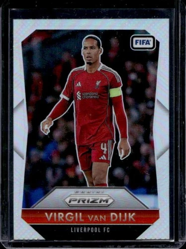 2025-26 Panini Prizm FIFA Virgil van Dijk 2015 Flashback Silver Prizm #10