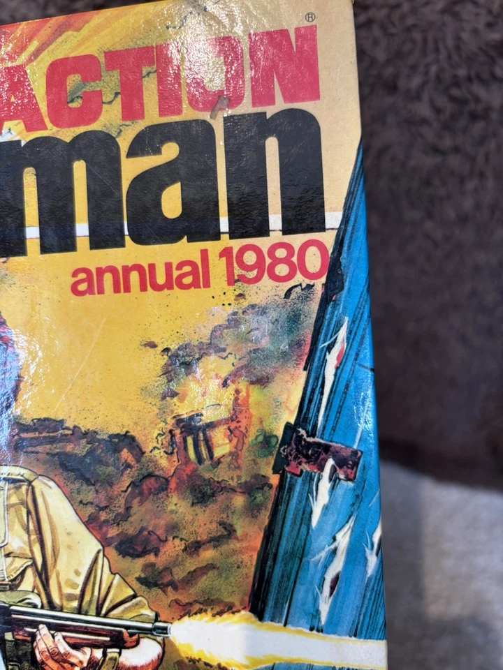 Action Man Annual 1980 Vintage Book Collectible Quiz & Puzzles - Image 2 of 4