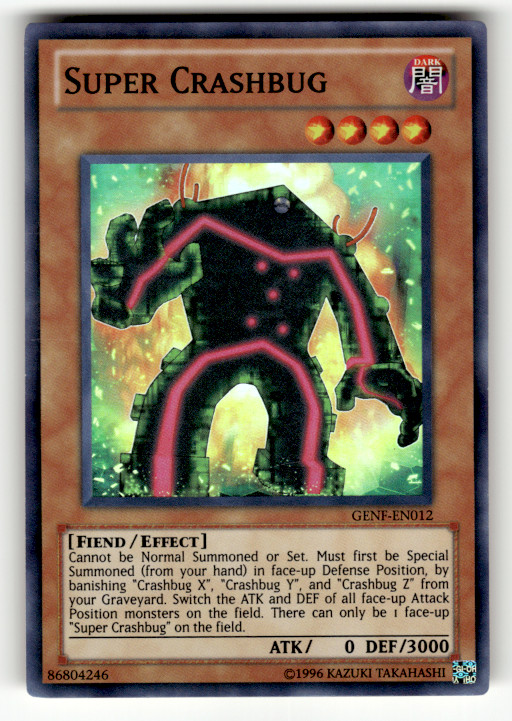Super Crashbug GENF-EN012 Unlimited Super Rare Generation Force