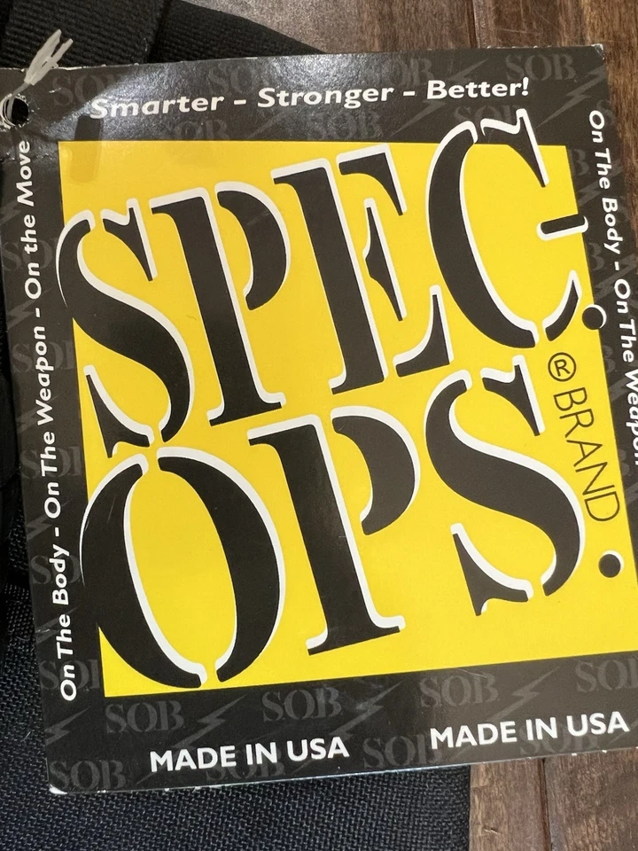 Spec Ops Brand Dump Pouch Magazine Utility Ammo Black Buckle 8x10x12” USA - Image 4 of 4
