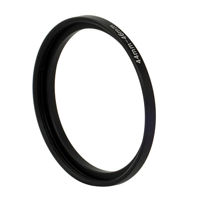 44-46 Step UP Filterring 44 mm x0,75 Stecker auf 46 mm x0,75 Buchse Objektivadapter