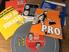 The Professional Vintage 16mm Film Forrest Tucker Van Johnson Promo Posters