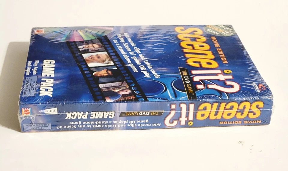 Movie Edition Scene It? DVD Game Pack Mattel 2005 New Sealed Trivia Expansion - Image 4 of 4