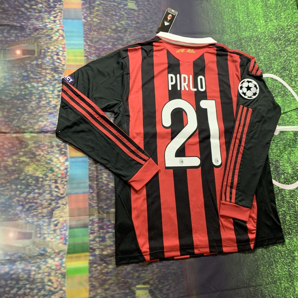 正規品　JUVENTUS PIRLO 21 ACミラン Juventus Jersey 2014 2015 Andrea Pirlo 21 The Maestro | eBay
