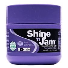 Ampro Shine-n-Jam Regular Hold - 4 oz Hair Gel