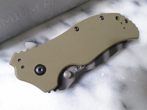 Zero Tolerance Assisted Open Pocket Knife ZT0350OLTS Magnacut OD G10 USA Onion - Picture 4 of 12