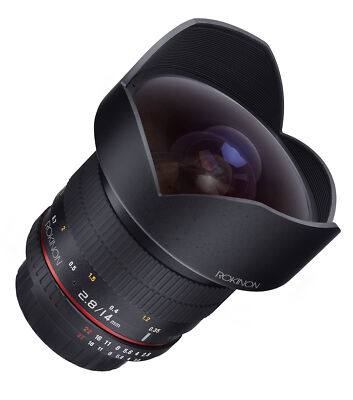 Rokinon fe14?m-e 14?mm f2?. 8超広角レンズfor Sony e-mountと他のカメラの固定レンズ Rokinon 14mm F2.8 Full Frame Ultra Wide Angle Lens (Sony E