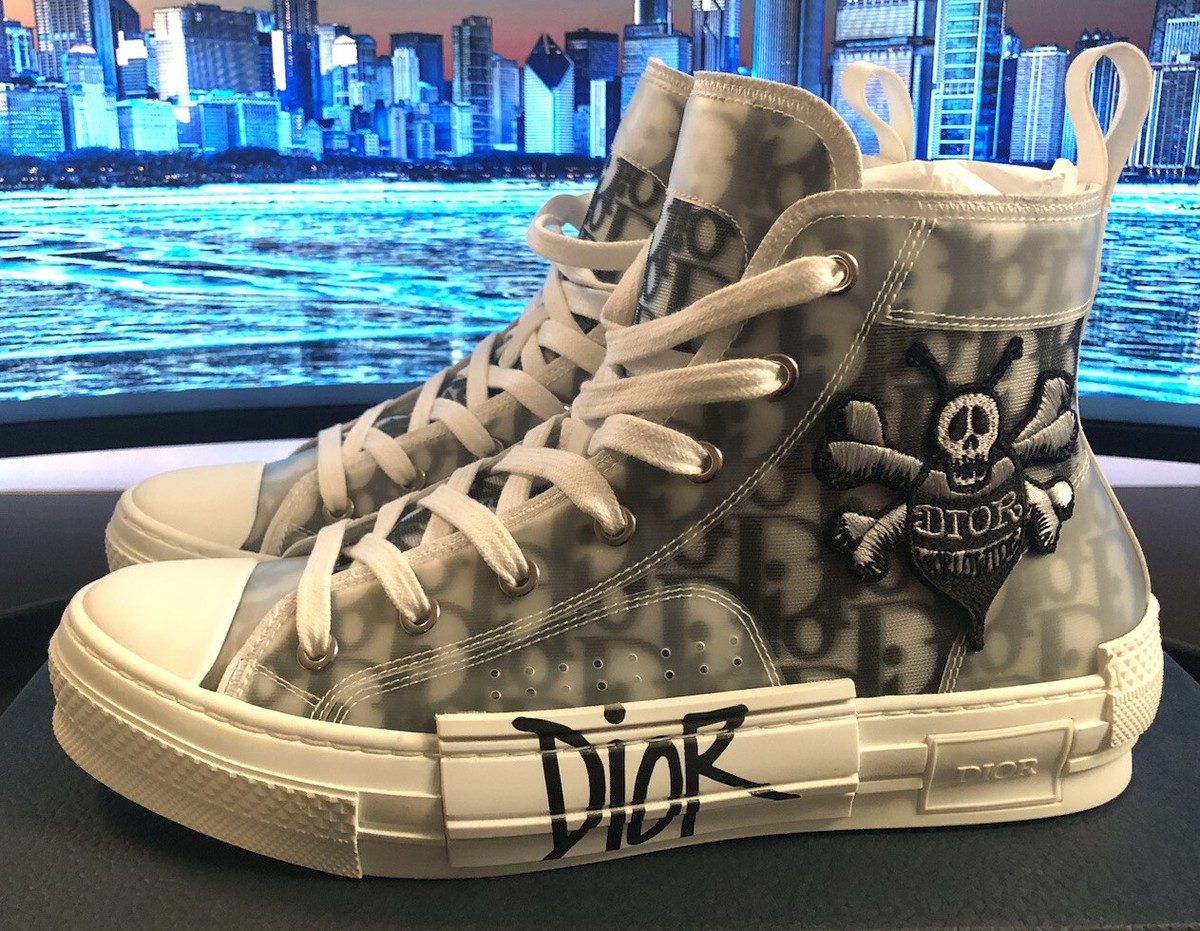 Sneakers Dior Stussy Collab High Dior B23 Abeille Dior Stussy B23