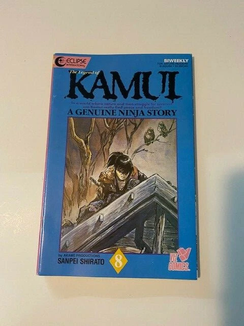 Anime and Manga Comics Kamui #18 Eclipse Comics Sanpei Shirato