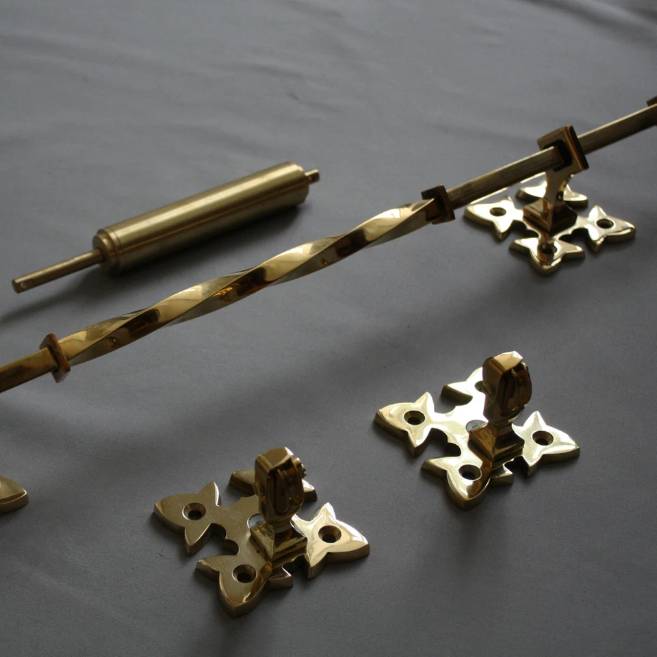 Tirette De Cloche En Laiton Inspirée Du Victorien Lichfield - Photo 4/4