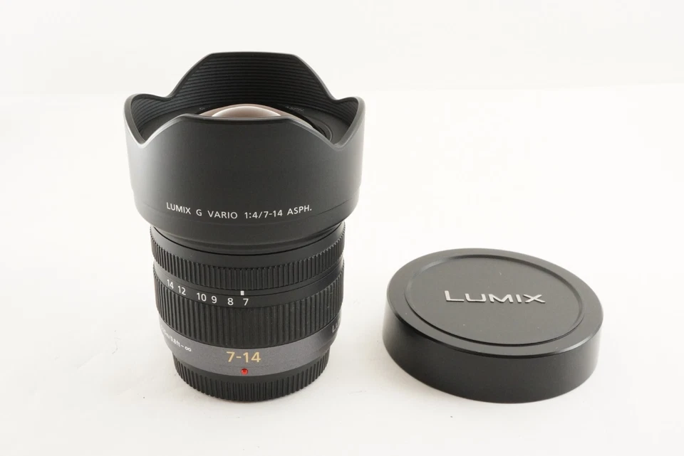 Panasonic LUMIX G VARIO 7-14mm F4 ASPH. H-F007014 AF ZOOM Lens from Japan #1118 - Image 2 of 4