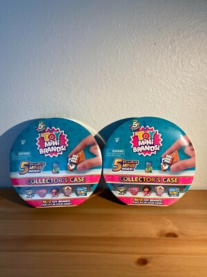 5 Surprise Mini Brands Collectors Case. New in packaging. 2 available