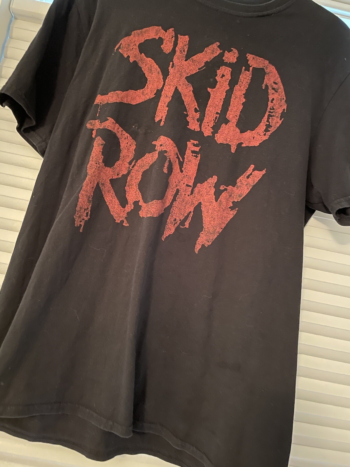FILA Maglietta Vintage Skid Row 1991 Slave To The Grind America Tour Concerto Shirt