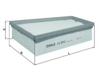 Knecht LX3014 Luftfilter FüR Mercedes Citan W420 Scenic Megane 1.5D 2.0 2.0D