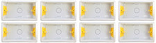 8 x Appleby SB631 Dry Lining "Fast Fix" Boxes Double 2 Gang 47mm Deep