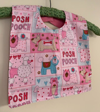 Bib for Baby or Toddler - Posh Pooch dog print