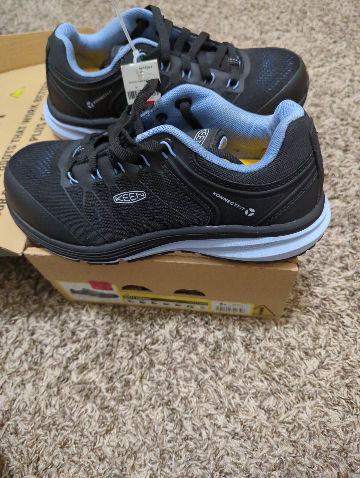 Keen Vista Energy 1024594 Ortensia donna nera punta in fibra di carbonio