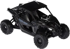 New-Ray 58193B New-Ray-58193B-1:18 Scale Toy CAN-AM Maverick X3 X Turbo Black, A