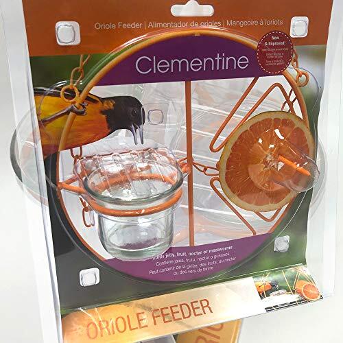 Heath Outdoor Products CF-144 Clementine Oriole Feeder Orange - Picture 2 of 3