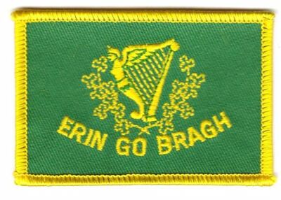 Flaggen Aufnäher Patch Erin go Bragh Fahne Flagge