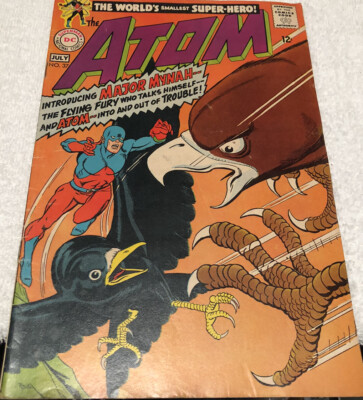THE ATOM #37  DC comic  July 1967 Silver Age