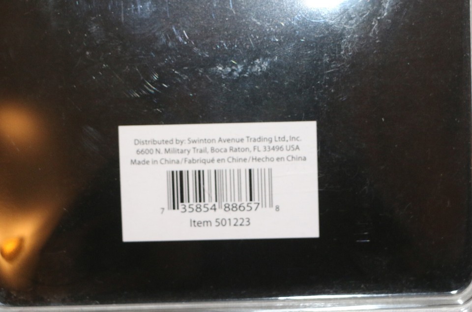 Swinton Avenue Trading Metal & Enamel Jeweled Crown Business Card