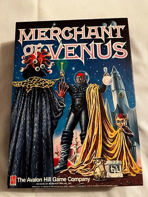 VINTAGE 1988 Merchant of Venus Science Avalon Hill