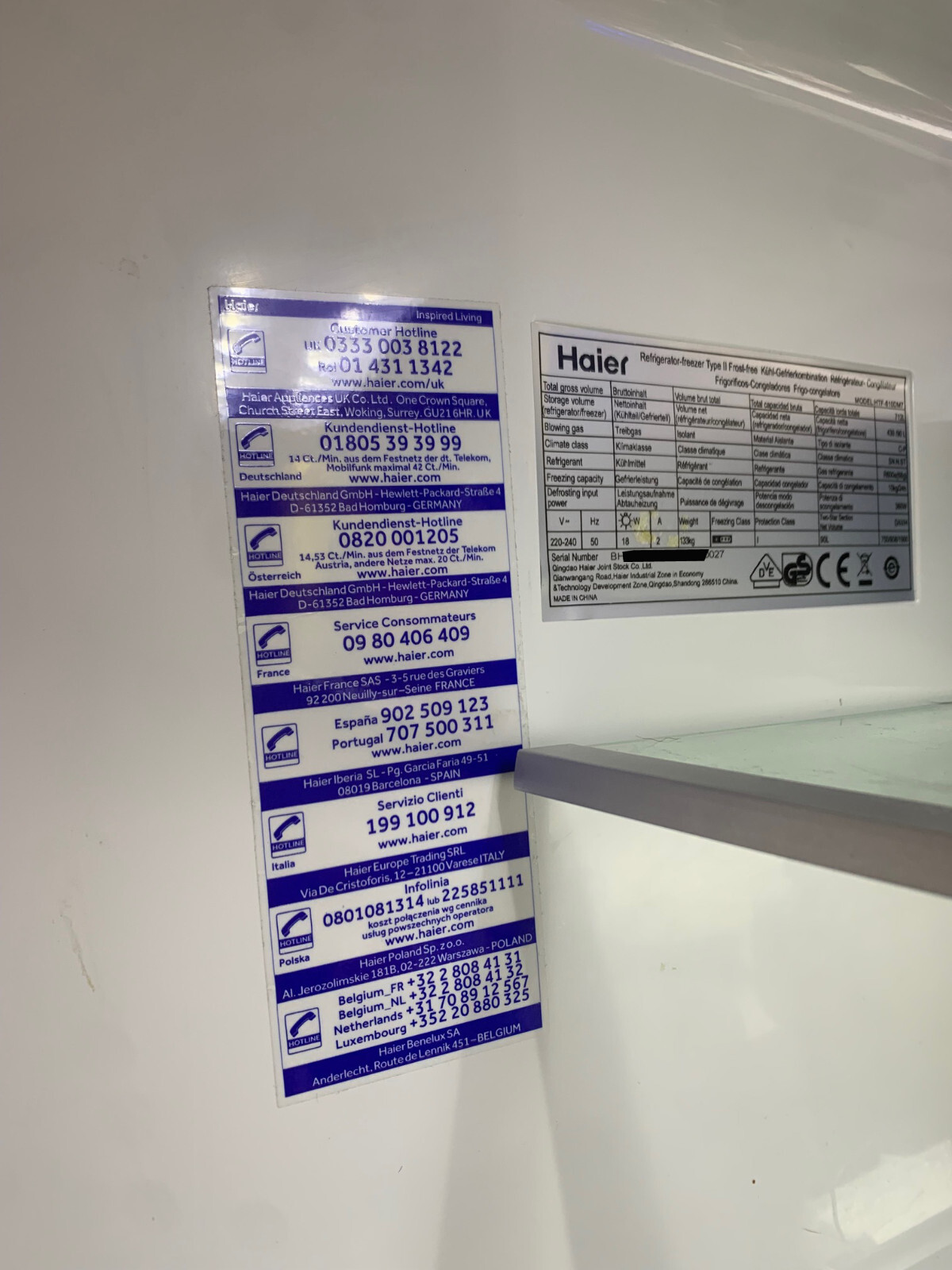 Haier american fridge freezer Haier CUBE Purchased from John Lewis eBay