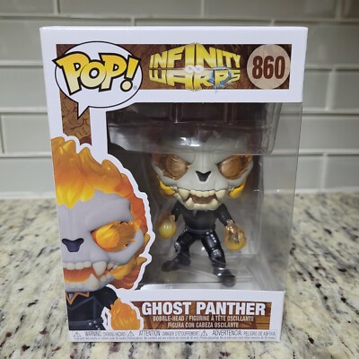 Funko Pop! Marvel Ghost Panther Infinity Warps #860 Vinyl Figure