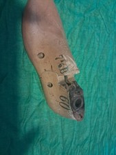 Vintage Cobbler Shoe Form Child 7 1/2 B Wood Toddler Shoe Maker Antique