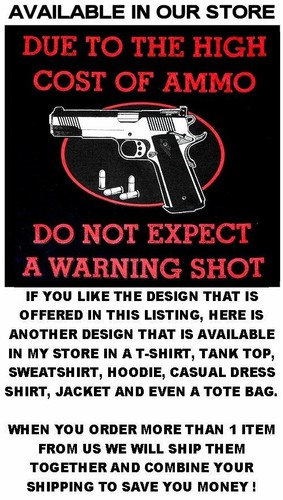 WHEN GUNS ARE OUTLAWED I'LL BE AN OUTLAW SECOND AMENDMENT SKULL T-SHIRT WS228 - Bild 9 von 12