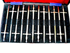 SELTENE GELEGENHEIT! CHRISTOFLE SET NUR 10 TEILE! GEPUNZT URALT TOP ZUSTAND 1A!