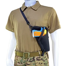 Concealed Carry Right Hand Shoulder Holster Gun Pouch Pistol Hanging Cross Body