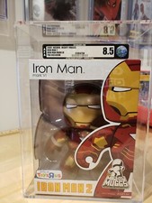 2009 Hasbro Mighty Muggs Iron Man 2 *IRON MAN MARK VI *TRU EXCLUSIVE AFA 8.5