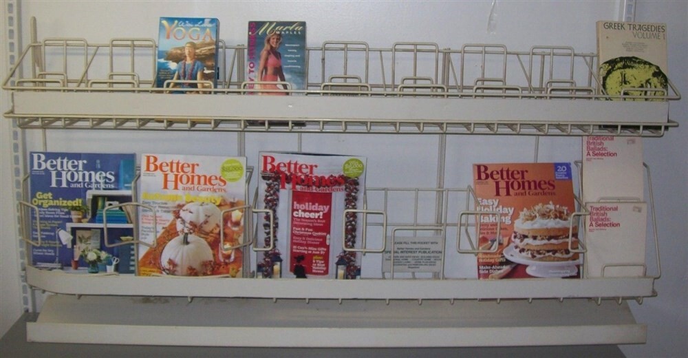 Store Display Fixtures LARGE MAGAZINE RACK | eBay