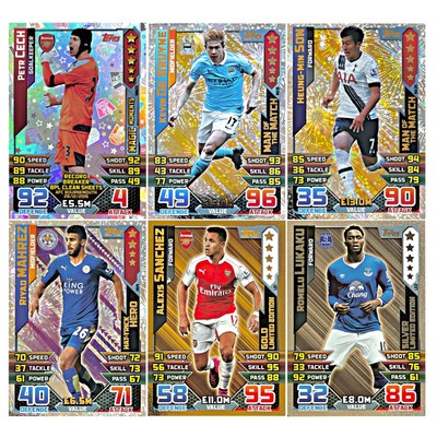 Topps Match Attax Extra 2015/16 Premier League - Sonderkarten zur Auswahl