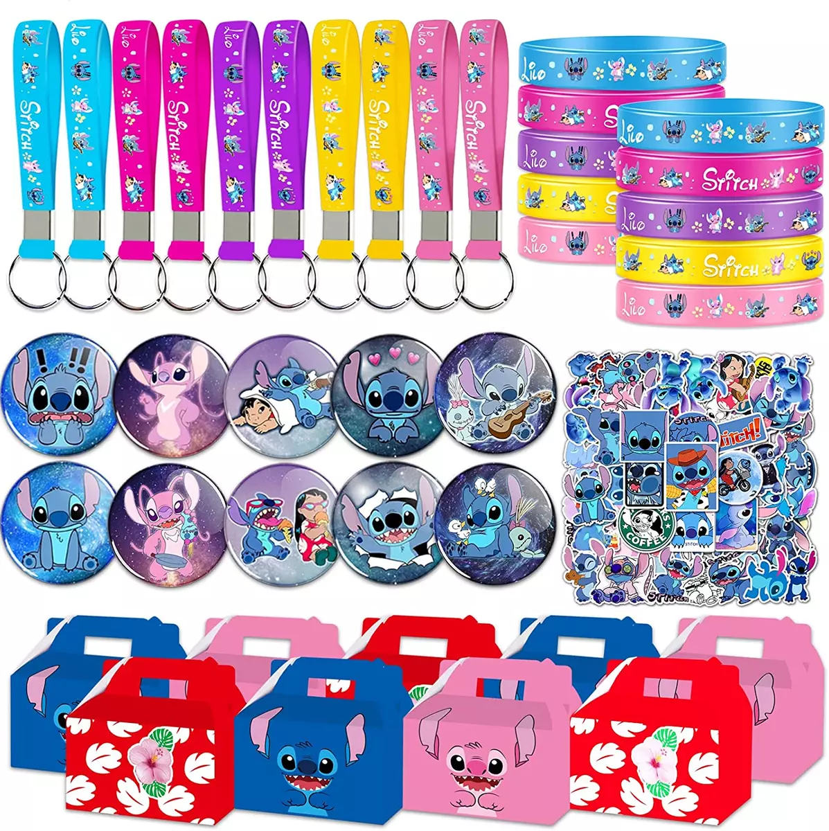 Stitch Party Favor, Lilo Birthday Party Supplies Kit Includes 10