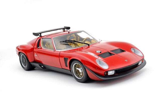 Lamborghini Jota 赤1/18 1/18 Kyosho Gorgeous Collection Lamborghini Miura Jota SVR