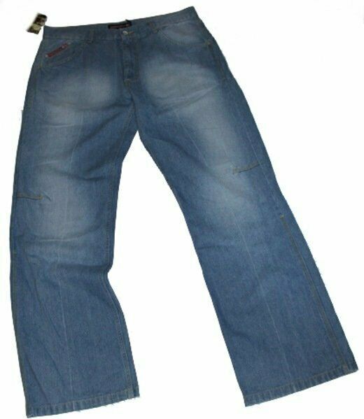 Jeanshose Herrenjeans Jeans Blau Tolle Waschung Quiksilver W30/L32 30/32 Neu-image