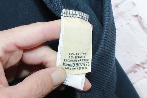 LL Bean Women's Ultrasoft Sweats Drawstring Jogger Classic Navy Size Small - Picture 8 of 11