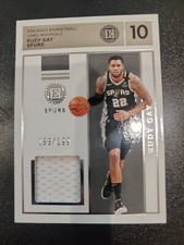 2019-20 Panini Encased RUDY GAY Label Materials #'D /199 - San Antonio Spurs