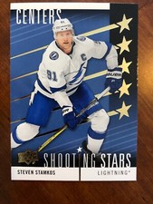 19-20 UD Series 1 Hockey Shooting Stars SSC-6 Steven Stamkos