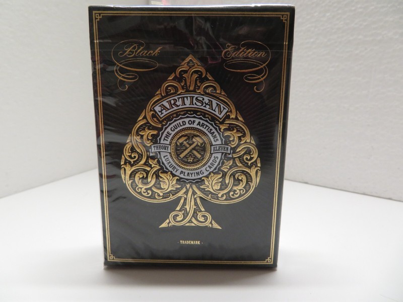 Theory 11 Playing Cards - Artisan Black Edition 2022 Sealed