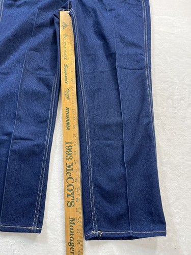 Vintage Y2K Jordache Men's Straight Blue Denim Jeans 34x28 (36 Waist) Stretch - 第 10/11 張圖片